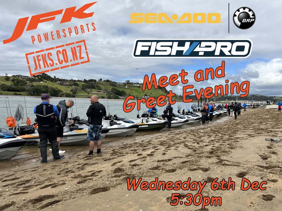 FISH PRO Meet and Greet at JFK Powersports with Andrew Hill