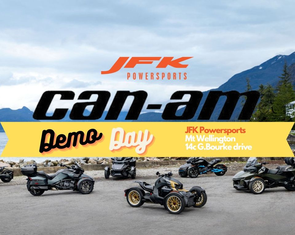 Can-Am Ryker and Spyder Demo Day